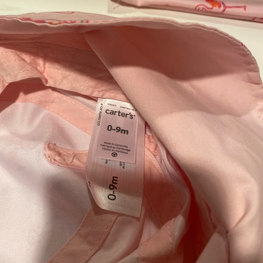 Carters zipper front